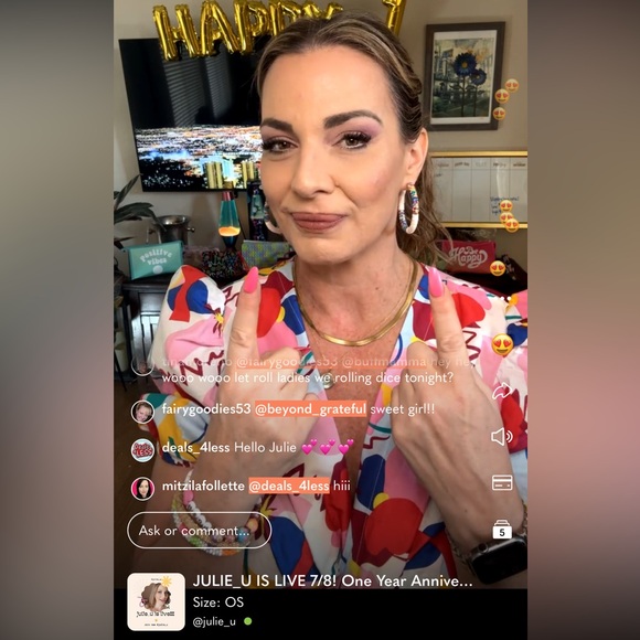 JULIE_U IS LIVE!!! 💕🎲 - Picture 5 of 9